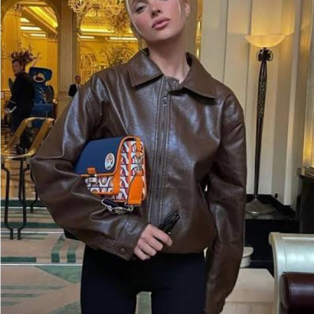 Beaumont Studios Brown Leather Jacket